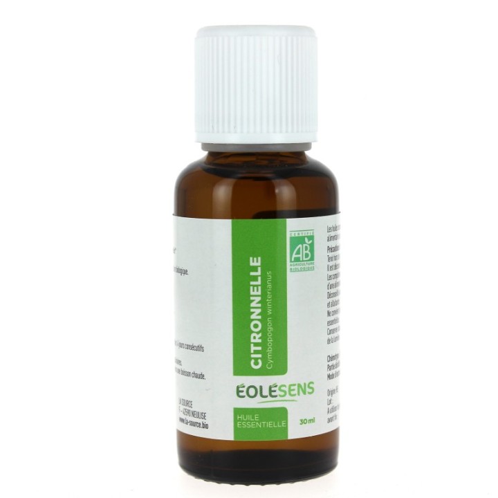 HUILE ESSENTIELLE CITRONNELLE 10 - 30 ml