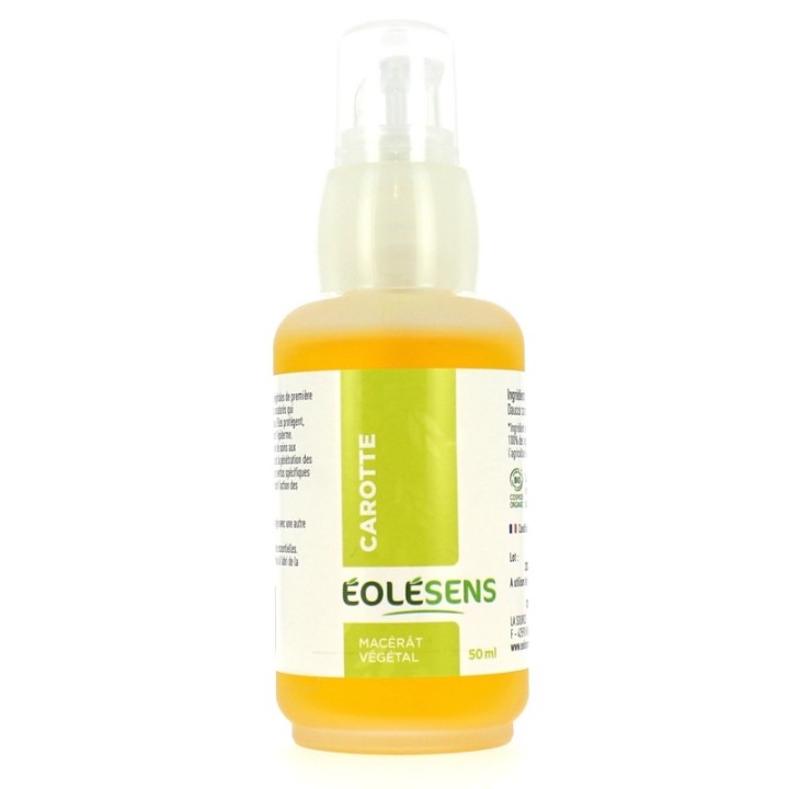 HUILE VEGETALE DE CAROTTE (MACERAT) 50 ml