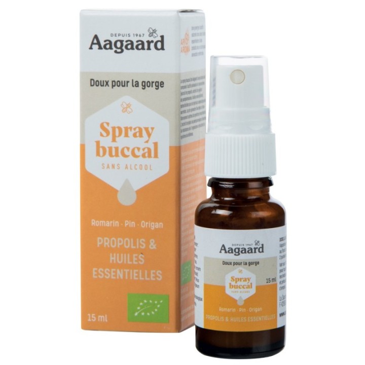 SPRAY BUCCAL SANS ALCOOL 15 ML*