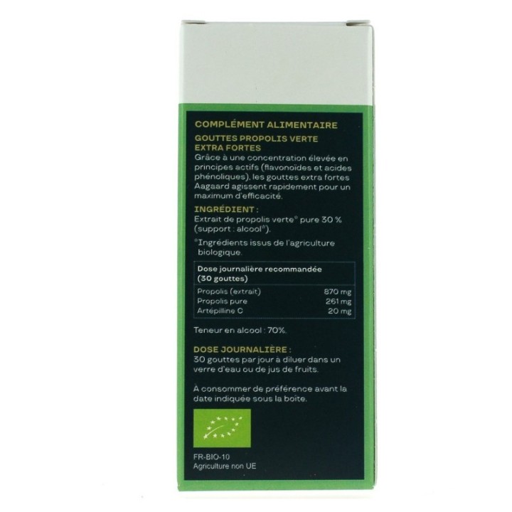 GOUTTES PROPOLIS VERTE EXTRA FORTES 30 ML