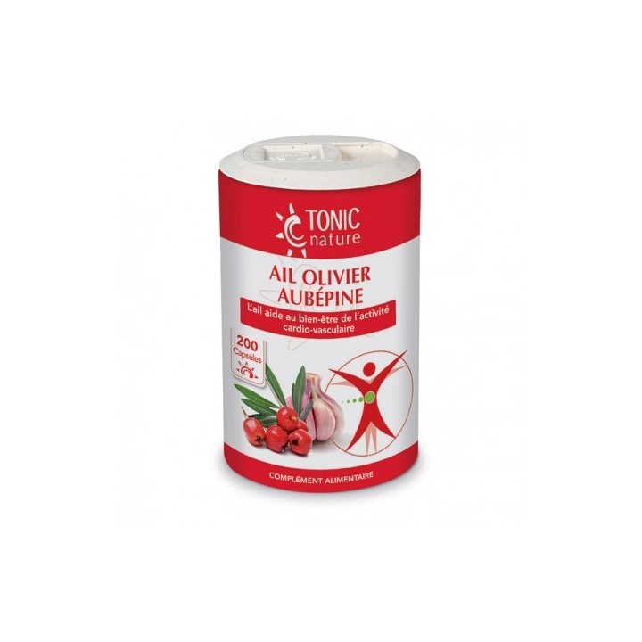 AIL + OLIVIER + AUBEPINE 200 CAPSULES