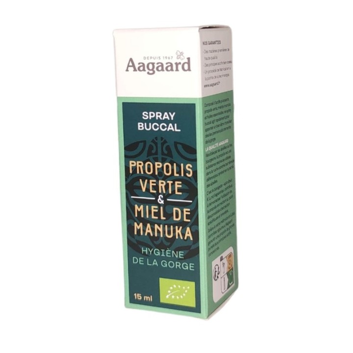 SPRAY BUCCAL PROPOLIS VERTE & MIEL DE MANUKA 15 ML* SPRAY BUCCAL PROPOLIS VERTE & MIEL DE MANUKA 15 ML*