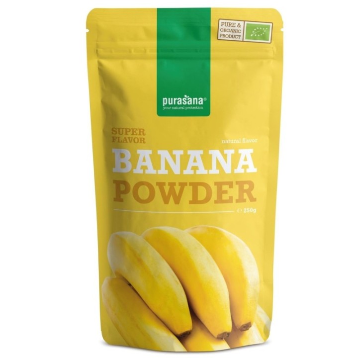 POUDRE DE BANANE 250 gr
