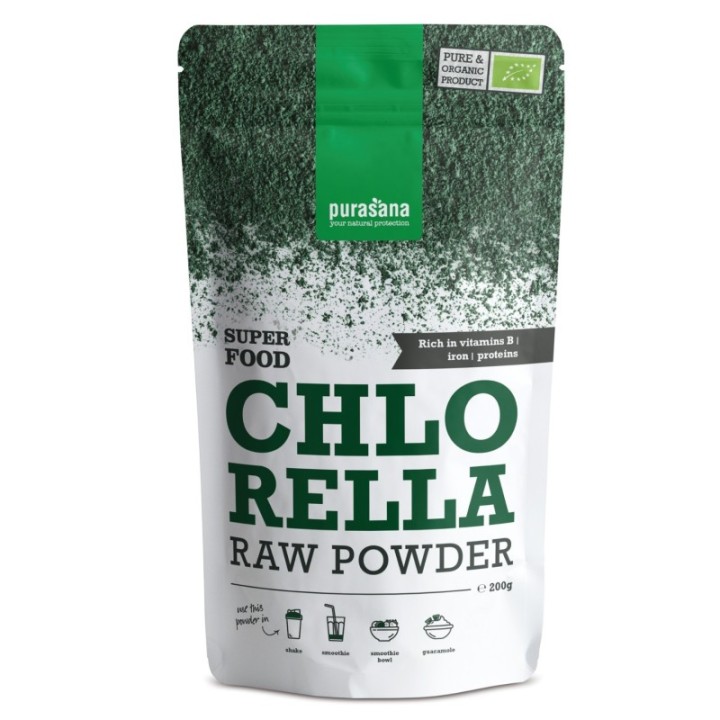 POUDRE DE CHLORELLA 200 gr