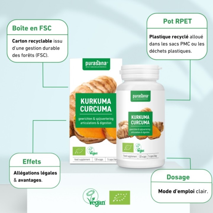 CURCUMA 120 Gélules