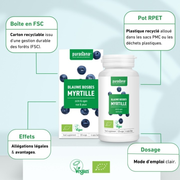 MYRTILLE 120 Gélules