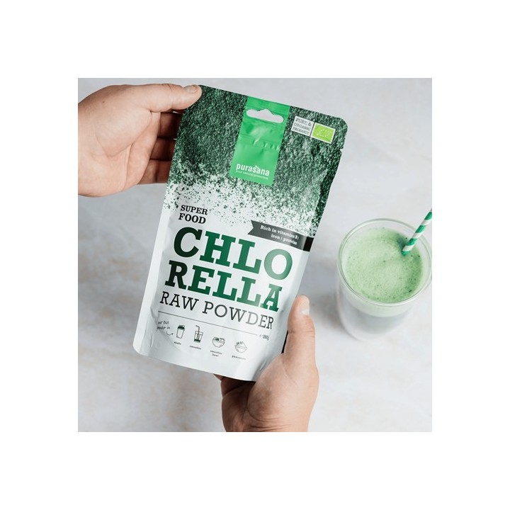 POUDRE DE CHLORELLA 200 gr