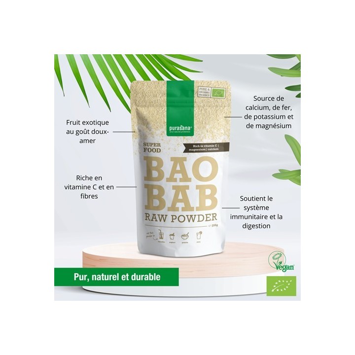 POUDRE DE BAOBAB 200 gr