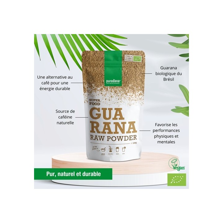 POUDRE DE GUARANA 100 gr