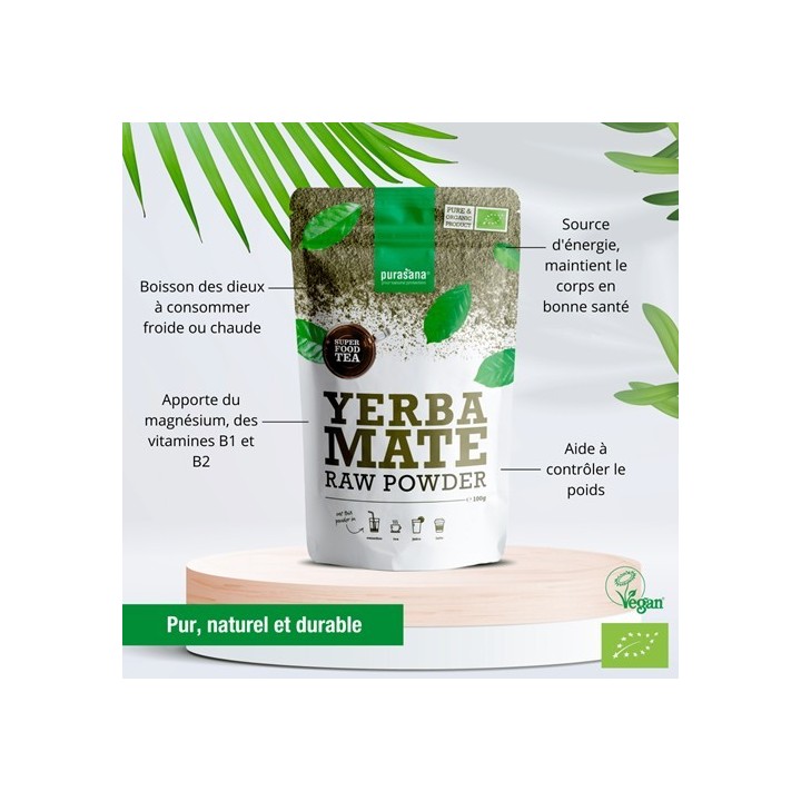 YERBA MATE* POUDRE 100 GR
