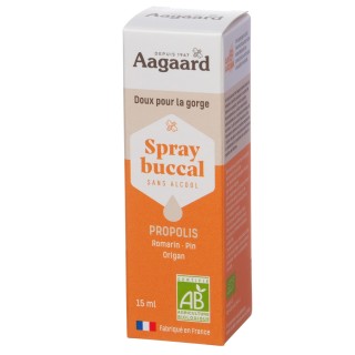 SPRAY BUCCAL SANS ALCOOL 15 ML*