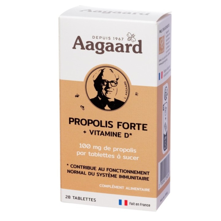 PROPOLIS FORTE + VITAMINE D 28 TABLETTES