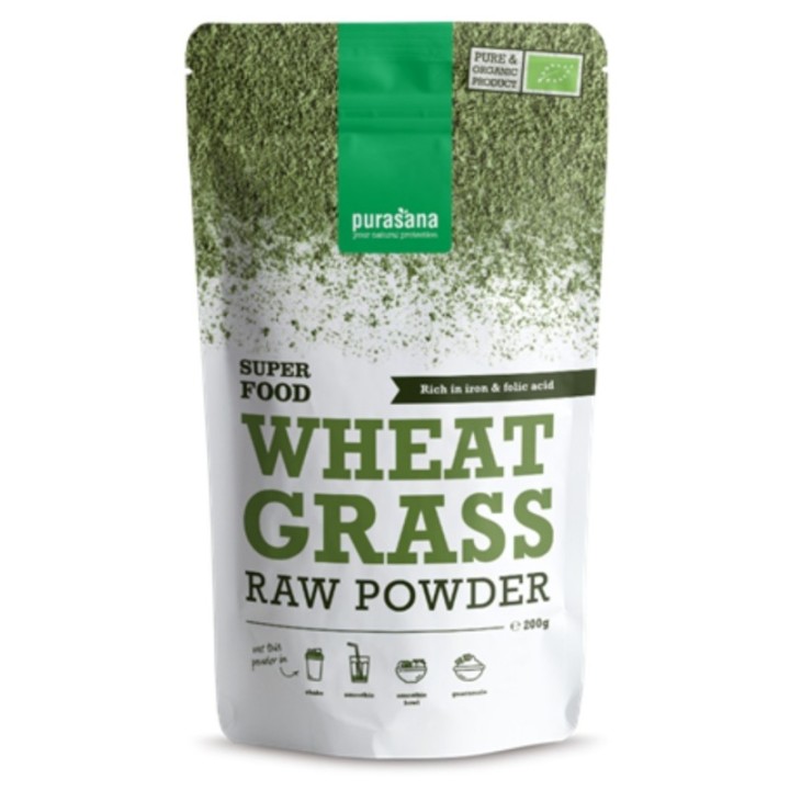 POUDRE D'HERBE DE BLE* 200 GR