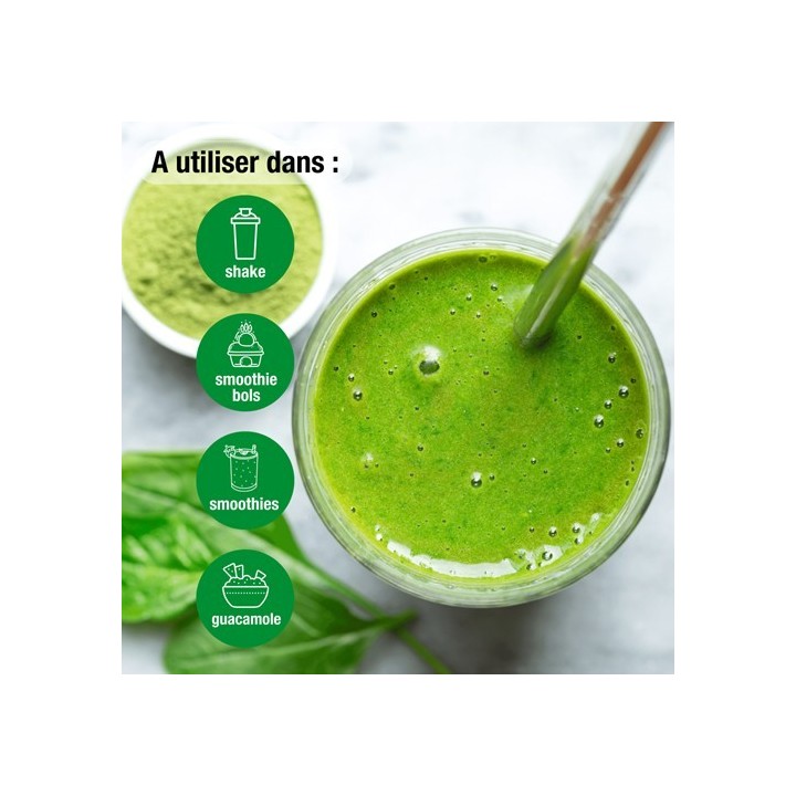 HERBE D'ORGE EN POUDRE* 200 GR