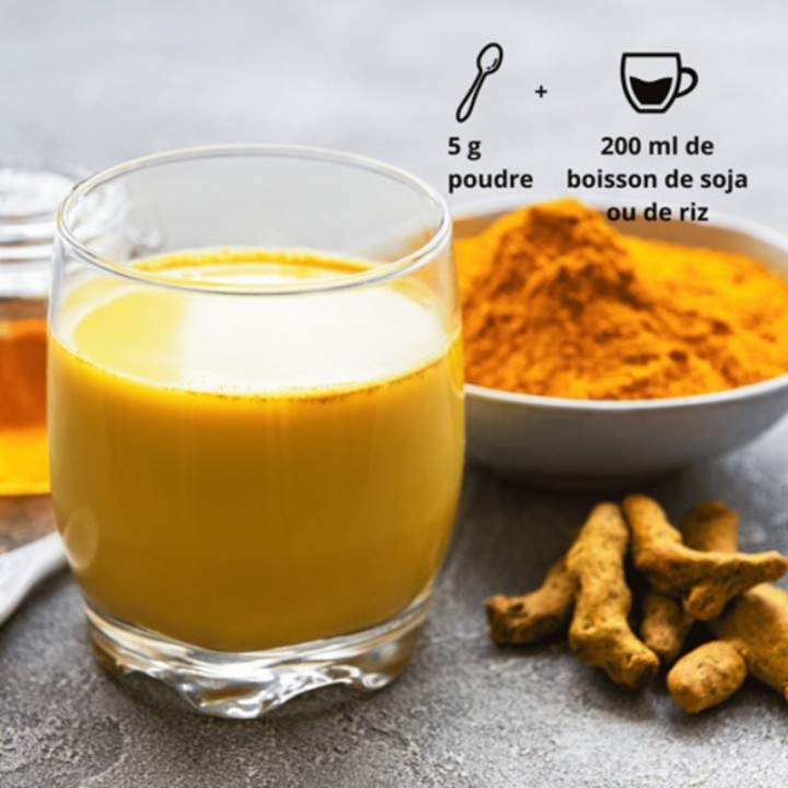 LATTE CURCUMA* 120 GR