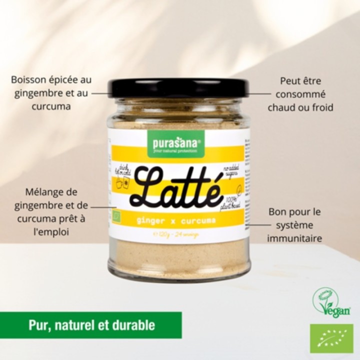 LATTE GINGEMBRE* 120 GR