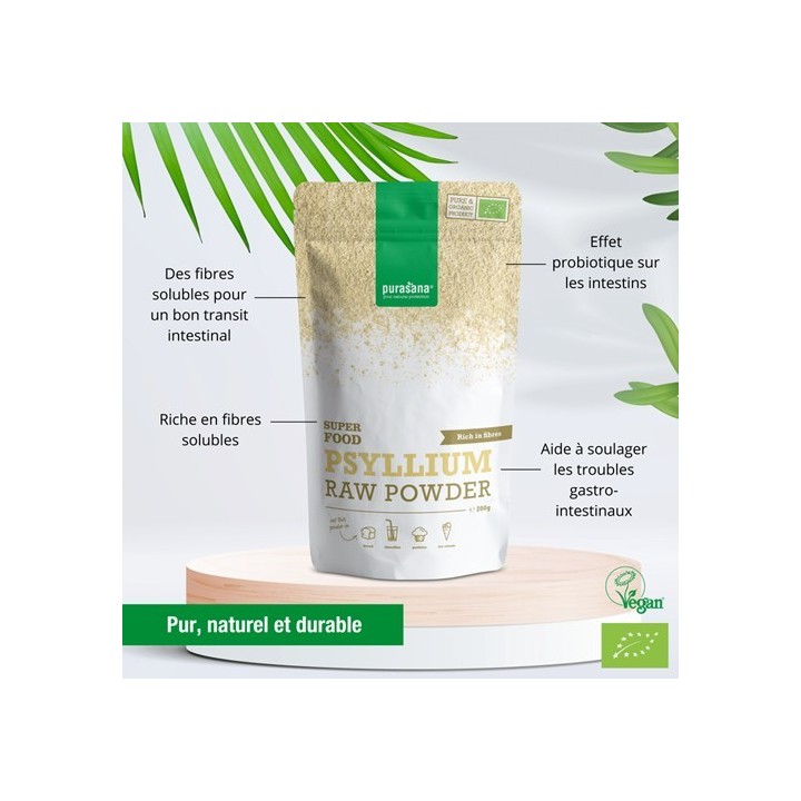 PSYLLIUM EN POUDRE* 200 GR