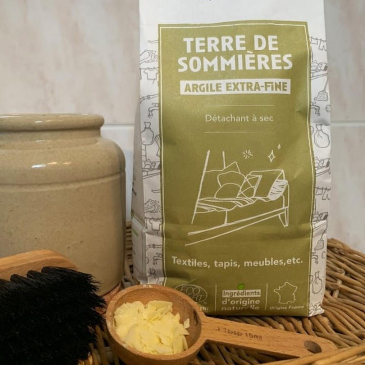 Terre de Sommières - sachet kraft - 1 kg - La Compagnie du Bicarbonate