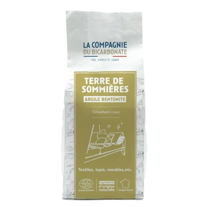 Terre de Sommières - sachet kraft - 1 kg - La Compagnie du Bicarbonate