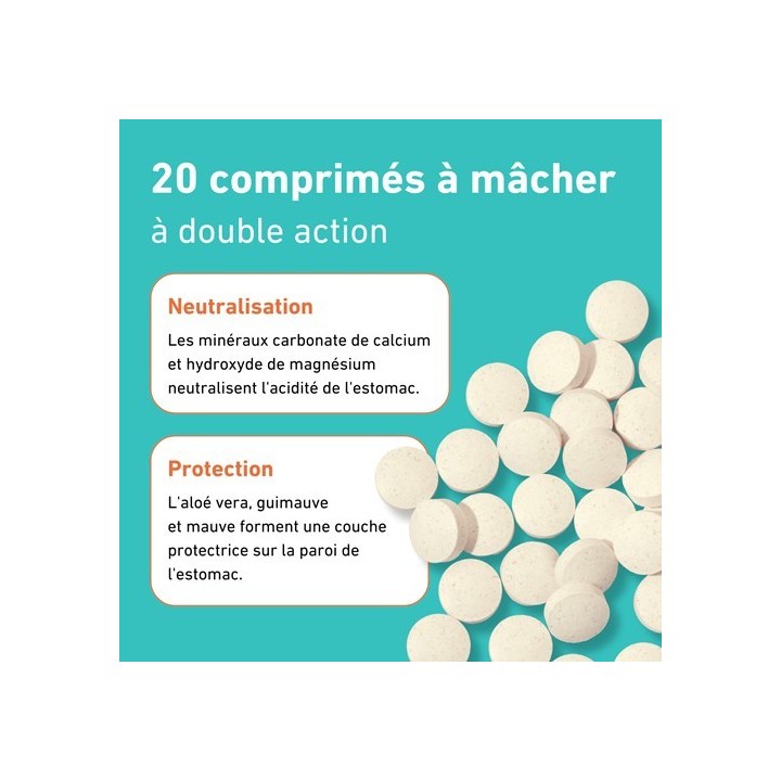 Pura-Acid Pro - 20 comprimés à mâcher - Purasana