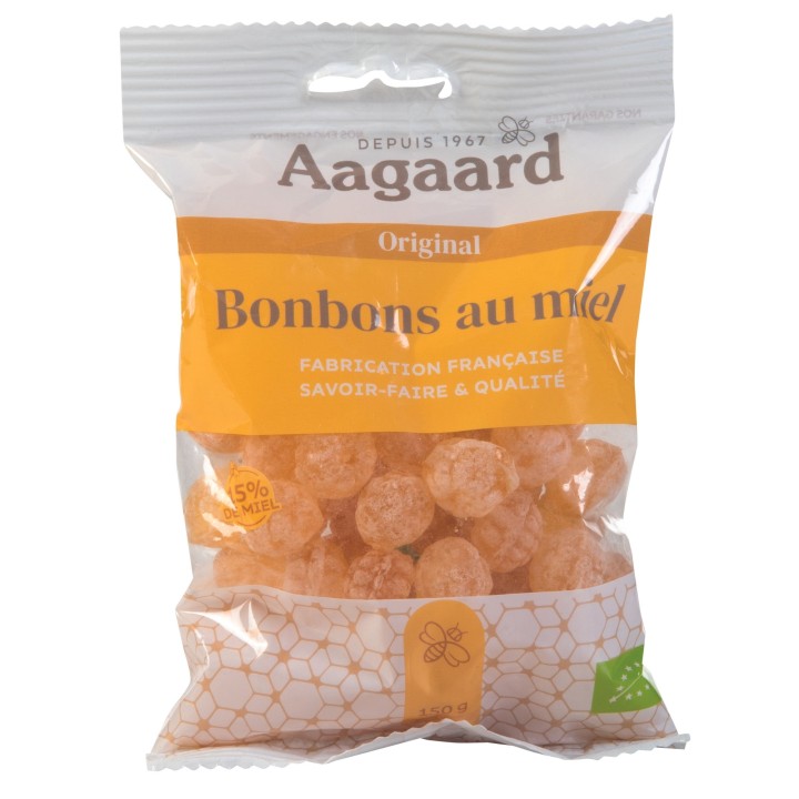Bonbons au miel bio (Original) - 150 gr