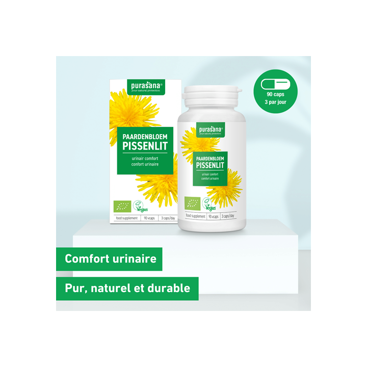 Pissenlit Bio - 250 mg - 90 Vcaps - Purasana