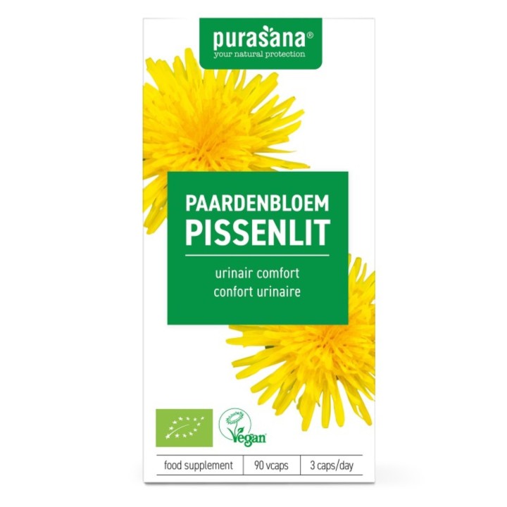 Pissenlit Bio - 250 mg - 90 Vcaps - Purasana