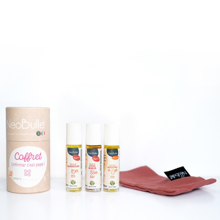 Coffret d’urgence bio enfants – L’infirmier c’est Papa - Néobulle - La Source