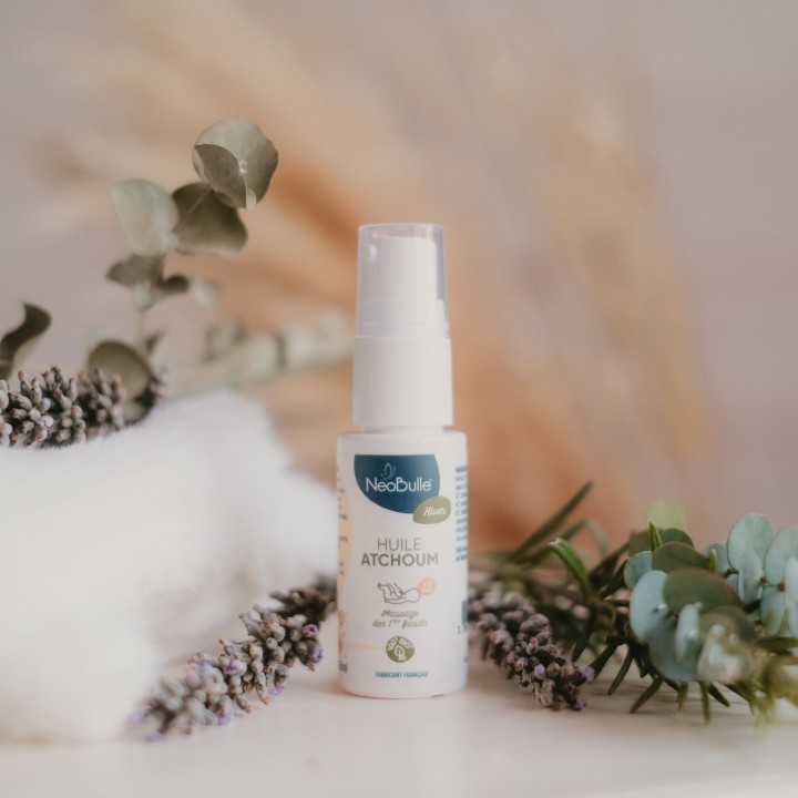 Huile Atchoum Bio Bébé – Massage & Confort Respiratoire - Néobulle - La Source