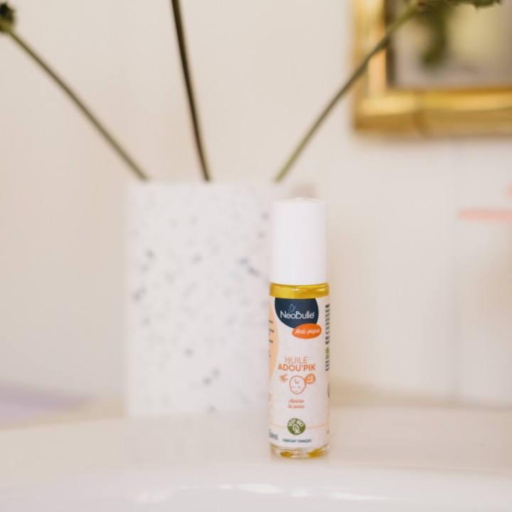 Huile Adou’Pik Bio – Roll-on apaisant piqûres d’insectes | Néobulle - La Source