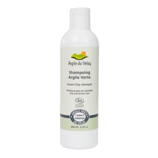 Shampoing Argile Verte 250 ml – Cheveux Gras & Cassants - Argile du Velay I La Source