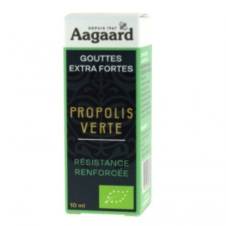 Gouttes propolis verte extra fortes - 10 ml - Aagaard