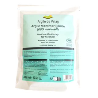 Montmorillonite en Poudre – 300 g – Soin Naturel Purifiant | Argile du Velay - La Source