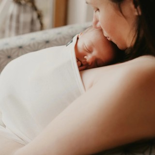 ECHARPE PEAU A PEAU TAILLE UNIQUE - PERLE