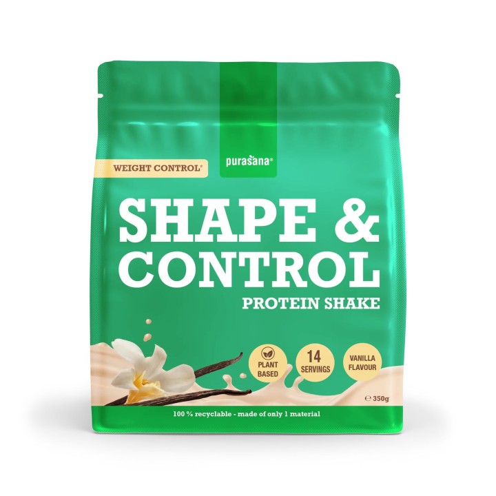 Shape & Control - protéine poudre de pois vanille - Purasana