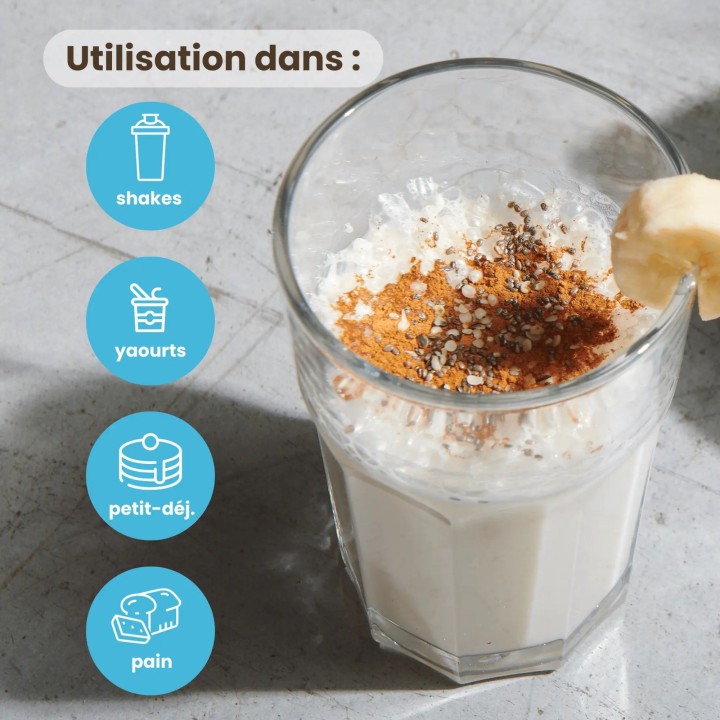 Whey protéine de petit lait nature - 400 g - Purasana