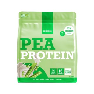 Protéine de pois poudre naturel bio - 400 g - Purasana