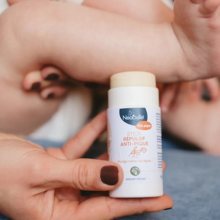 Stick répulsif anti-pique 50 gr - Protection naturelle bébé & famille | Néobulle