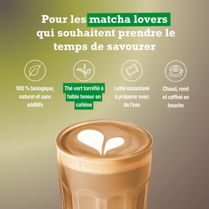 HOJICHA LATTE* 6 STICKS X 10 GR