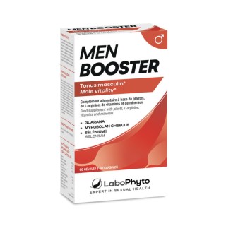 Men Booster - 60 gélules - Aphrodisiaque et performances - Labophyto