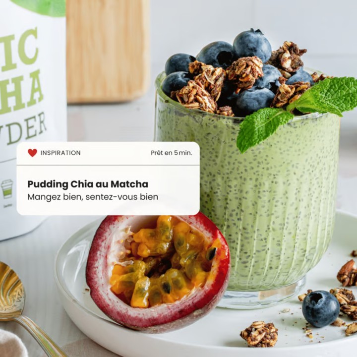Matcha Classique Poudre 50g Purasana | Thé Vert Japonais Bio