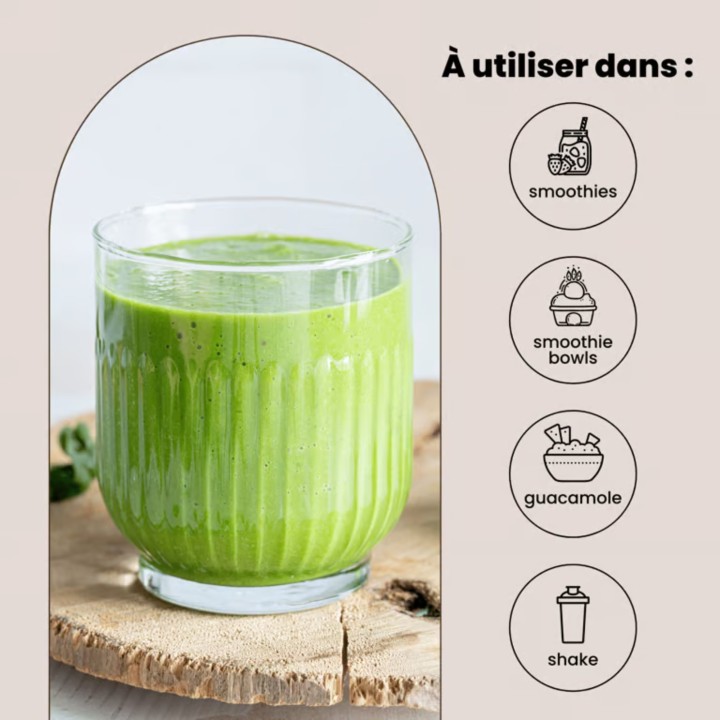 Spiruline en poudre 100 g Purasana | Complément alimentaire naturel