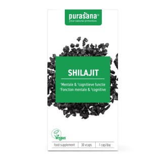Shilajit 500 mg 60 gélules Purasana | Complément alimentaire naturel