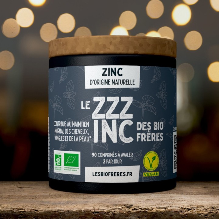 ZZZinc Les Bios Frères – Complément alimentaire au zinc
