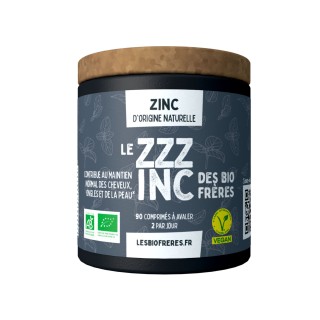 ZZZinc Les Bios Frères – Complément alimentaire au zinc