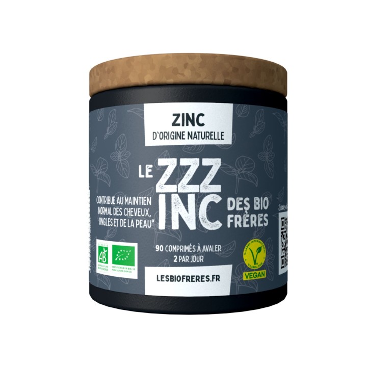 ZZZinc Les Bios Frères – Complément alimentaire au zinc