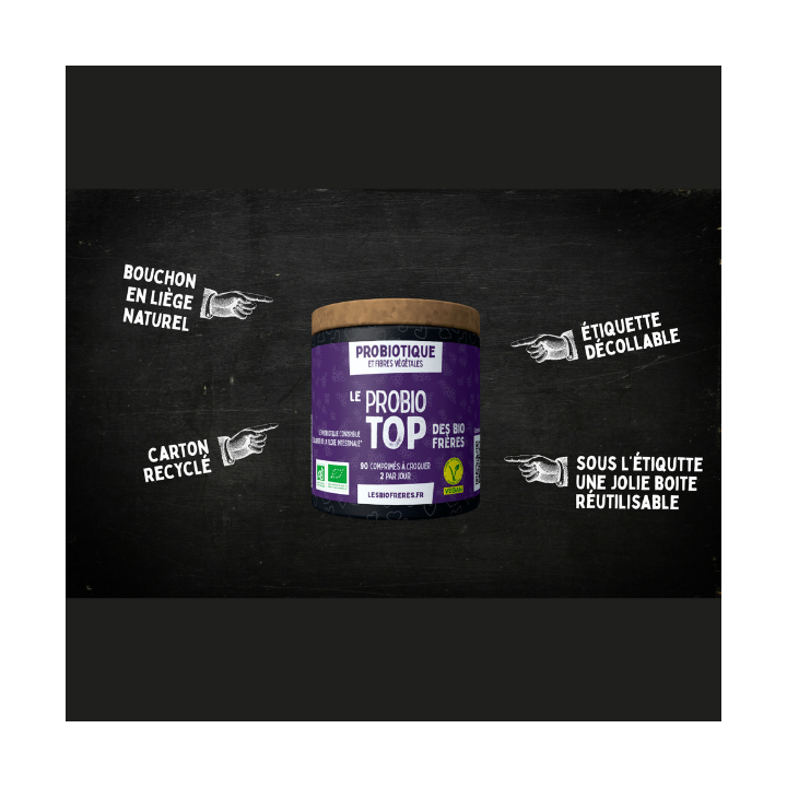 Probiotop – Complément probiotique vegan | Les Bios Frères