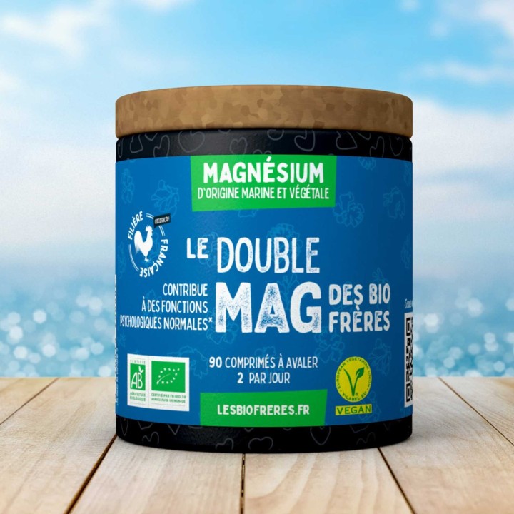 Double Mag Les Bios Frères – Complément au magnésium bio