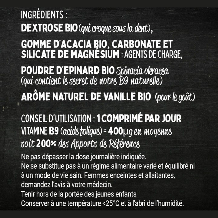 BenEuf Les Bios Frères – Complément alimentaire Vitamine B9
