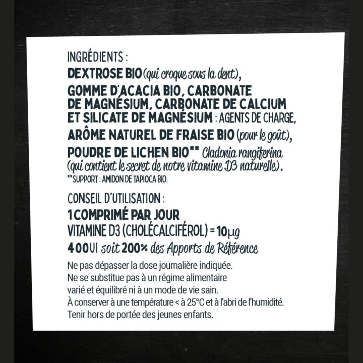 Dédé Les Bios Frères – Complément alimentaire Vitamine D